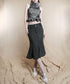 Back Tiered Skirt